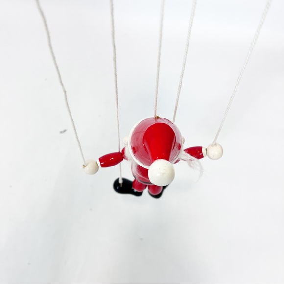 Vintage Midwest Imports Wooden Marionette Santa Claus - Picture 9 of 10